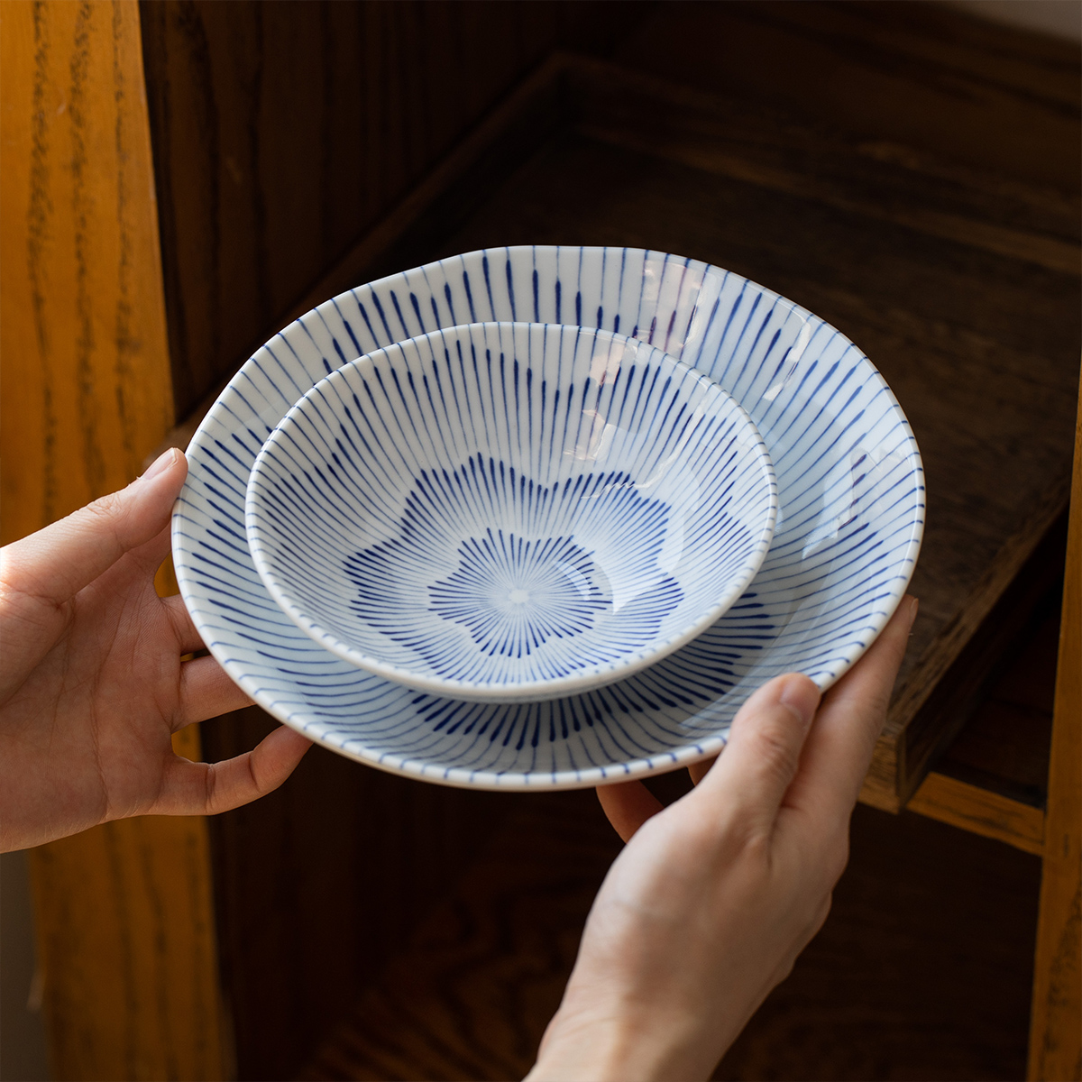 日本美浓烧碗盘碟组合日式餐具