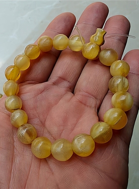 108X08mm黑花念珠佛珠