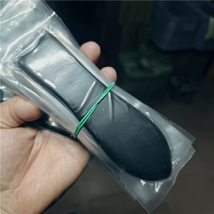 天然牛角刮痧板面部腿身体按摩12-14厘米黑花牛角波浪鱼形刮痧板