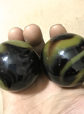 仿牛角树脂保健球健手球转球
