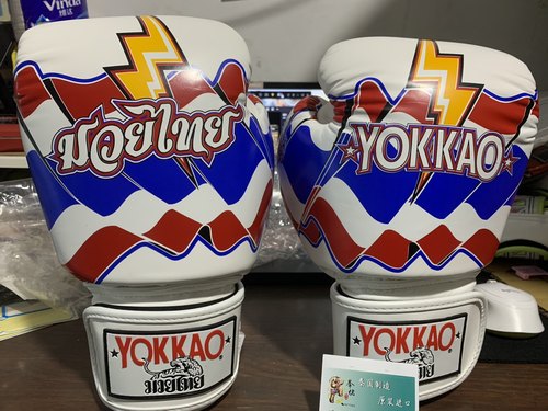 YOKKAO真皮牛皮拳套泰国进口