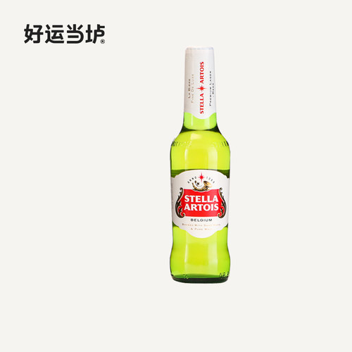 【时代】Stella 淡色拉格时代啤酒310ml*24瓶整箱装国产