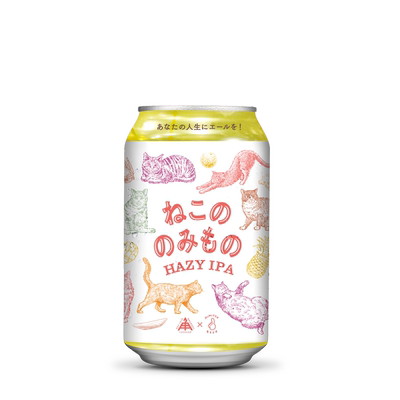 【伊势角屋】猫咪饮品酒花喵第10舰队双C合璧DDH双倍IPA350ml啤酒