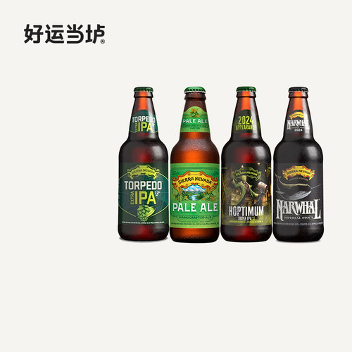 【内华达】浑浊那点事IPA帝国淡色艾尔鱼雷淡色美国进口啤酒355ml
