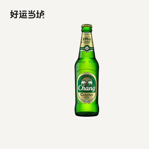 【泰象】拉格啤酒泰国原装进口大象牌精酿啤酒320ml*24瓶整箱装
