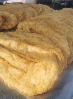 胶东面鱼招远特色面食咸味油条果子纯花生炸油饼手工发面10个包邮