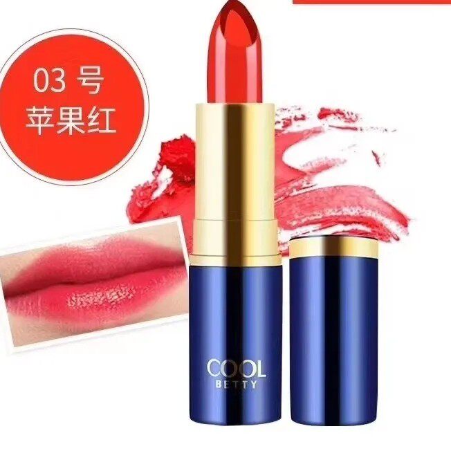 俏美人cool俏美人温变唇膏变色果冻口红持久不沾杯不掉色批发零售