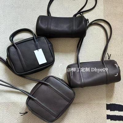 新款圆桶形单肩斜跨手提包