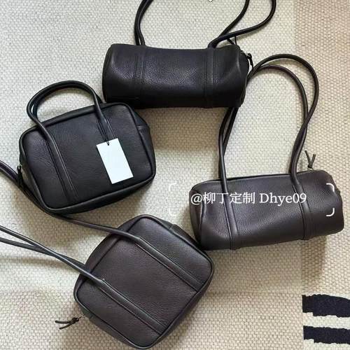 新款圆桶形单肩斜跨手提包