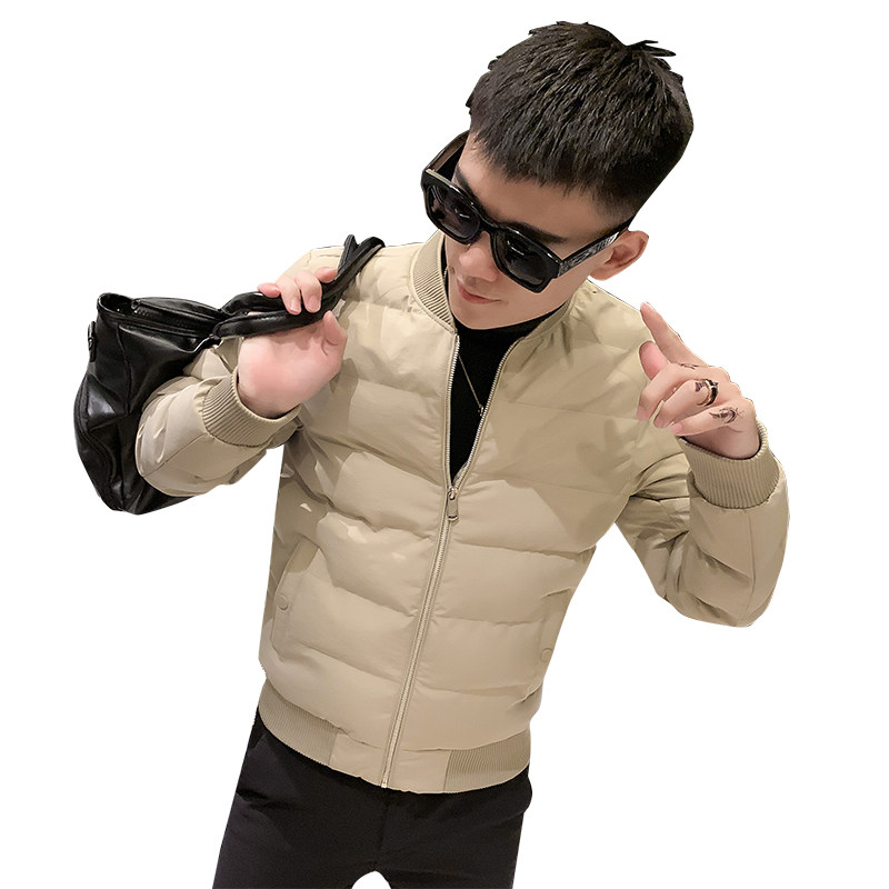 21冬季社会小伙新款棉衣韩版修身外套男棉袄3MY11-P118控158,男装棉衣,电商A400-1（原B352）