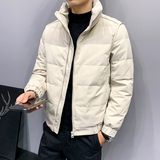 22冬季店主风修身立领刺绣轻薄羽绒服男外套1MY28-P155控205，男装羽绒服，电商A400-1（原B352）