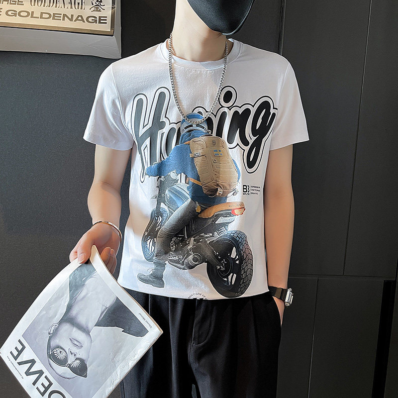 T706-P40夏季新款T恤男短袖人物数码印花圆领短袖上衣-4控60,男装T恤,电商A400-1（原B352）