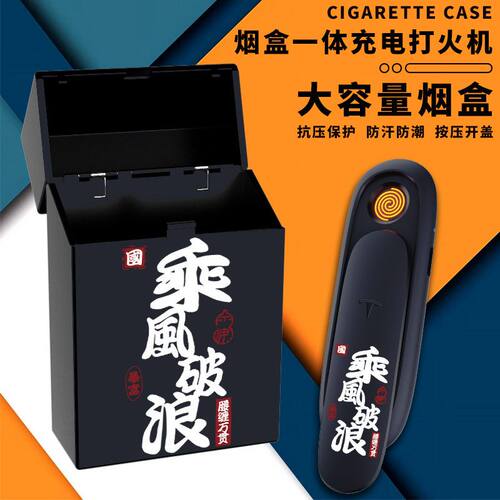 type电子电弧香烟盒高颜值二合一