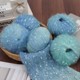 渐变雪花点真丝马海毛彩虹糖豆彩点马海羊毛摇粒绒软糯绿色毛线团