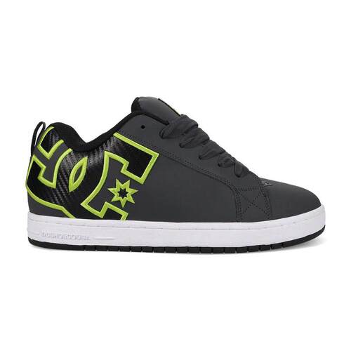 海外代购DC SHOES男士运动休闲鞋缓震耐磨低帮黑白撞色日常穿搭