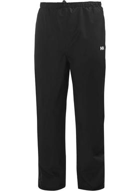代购Helly Hansen海丽汉森冲锋裤男士防水透气耐磨防风黑色经典设