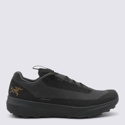海外代购ARC‘TERYX/始祖鸟男士越野跑鞋防滑耐磨黑色