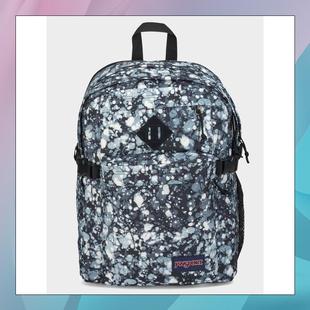 运动包 杰斯伯户外双肩背包女专柜泼墨时尚 Jansport 海外代购