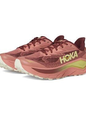 代购Hoka OneOne女士越野跑鞋缓震轻便耐磨回弹低帮系带厚底网面