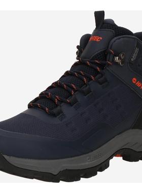 代购HITEC男士徒步鞋防水保暖防滑登山鞋中帮系带户外靴