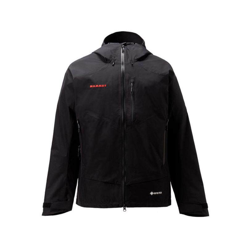 代购Mammut猛犸象冲锋衣男士防水防风透气保暖连帽全拉链GORE-TEX