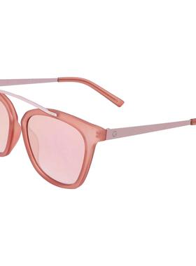 代购GUESS女士太阳镜遮光防紫外线清晰视野轻便佩戴方形粉色