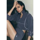 型易穿脱透气保暖 YOGA女士运动夹克保暖舒适宽松版 代购 ALO