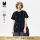 ET自然系列 纯棉宽松圆领短袖 T恤女2025新款 a02 夏季 设计感上衣
