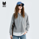 亲肤透气设计感春装 a02宽松贝壳绣连帽卫衣女2026新款 春季 上衣
