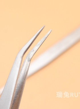 新款AKTION安可信高精密镊子 尖头弯头圆头不锈钢镊子夹子 直镊子