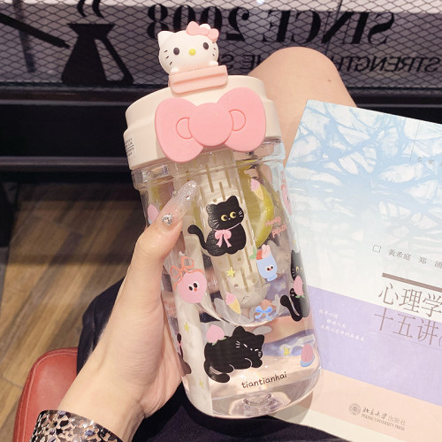水杯女生高颜值茶水分离果茶杯子