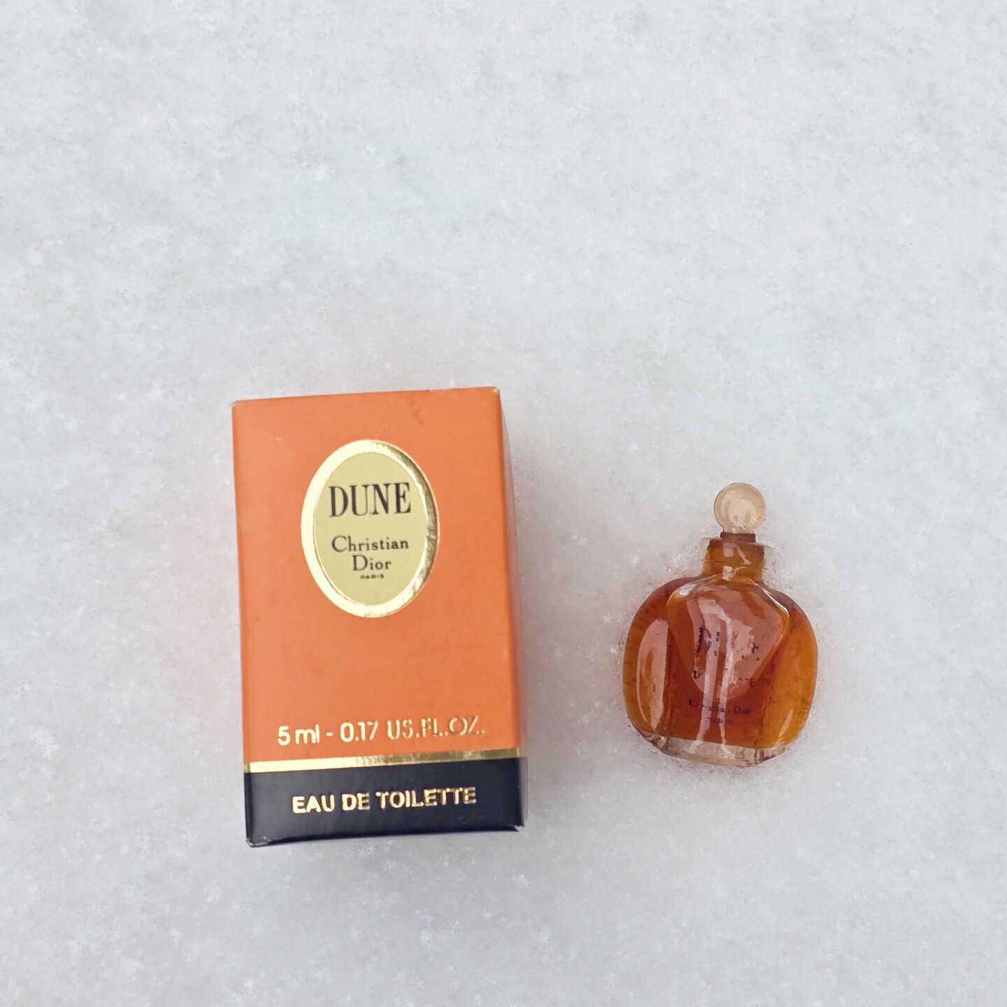 经典之作！迪奥 Dior 沙丘Dune 女士淡香水5ML小样Q版老款图片