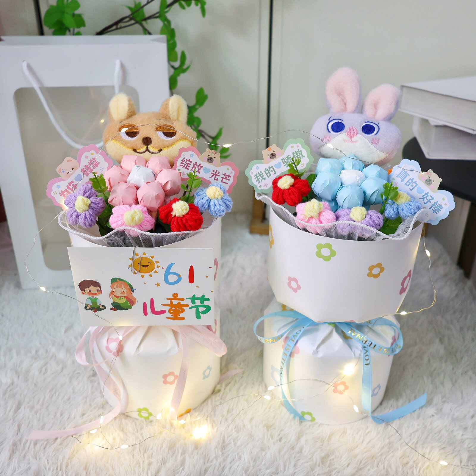 棒棒糖零食花束生日礼物儿童节送孩子男女孩小朋友女生闺蜜创意礼