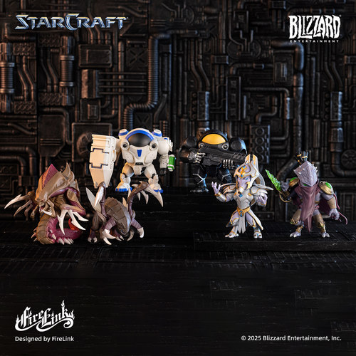 【星际老男孩】星际争霸手办盲盒StarCraft Q版手办 预售