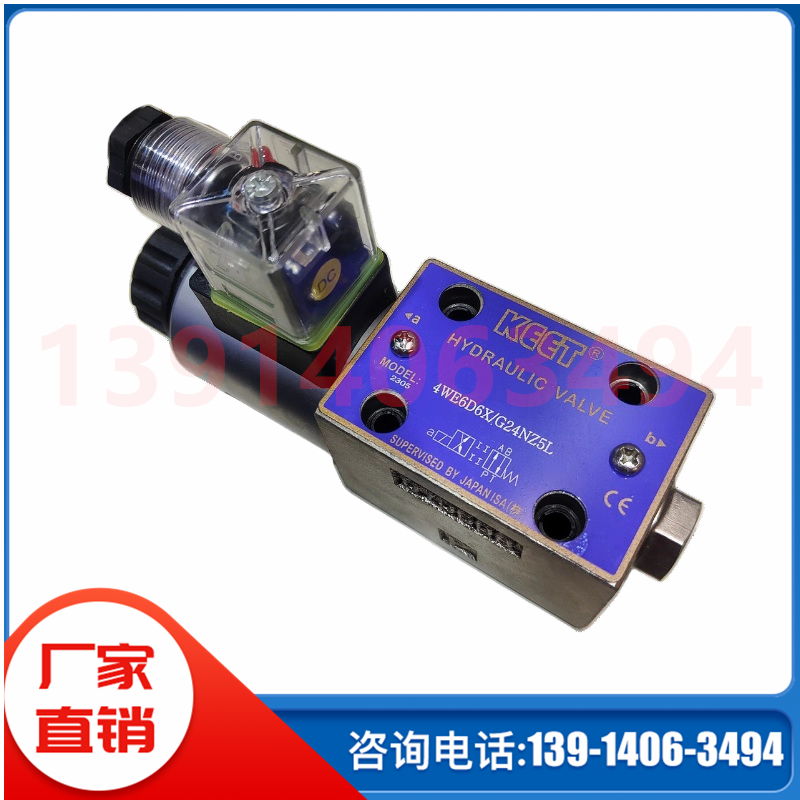 YJ4WE6EG24Z4L正品台湾KEET电磁换向阀DSG-02 DSG-03全系列液压阀