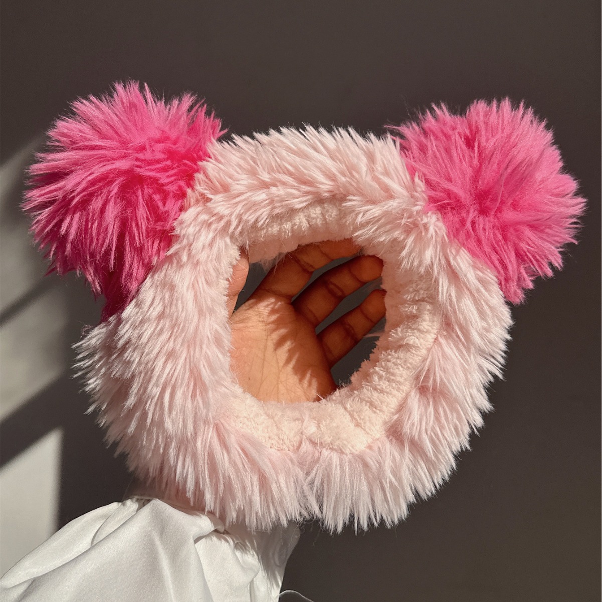 秋冬束发带回元毛绒发带甜美