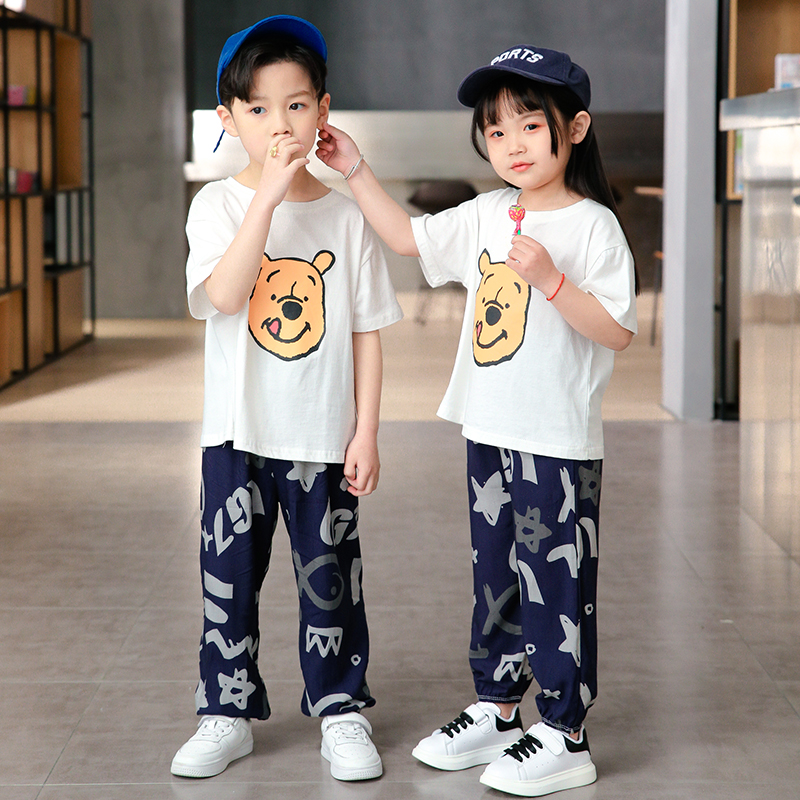 女童防蚊裤夏季薄款棉绸裤