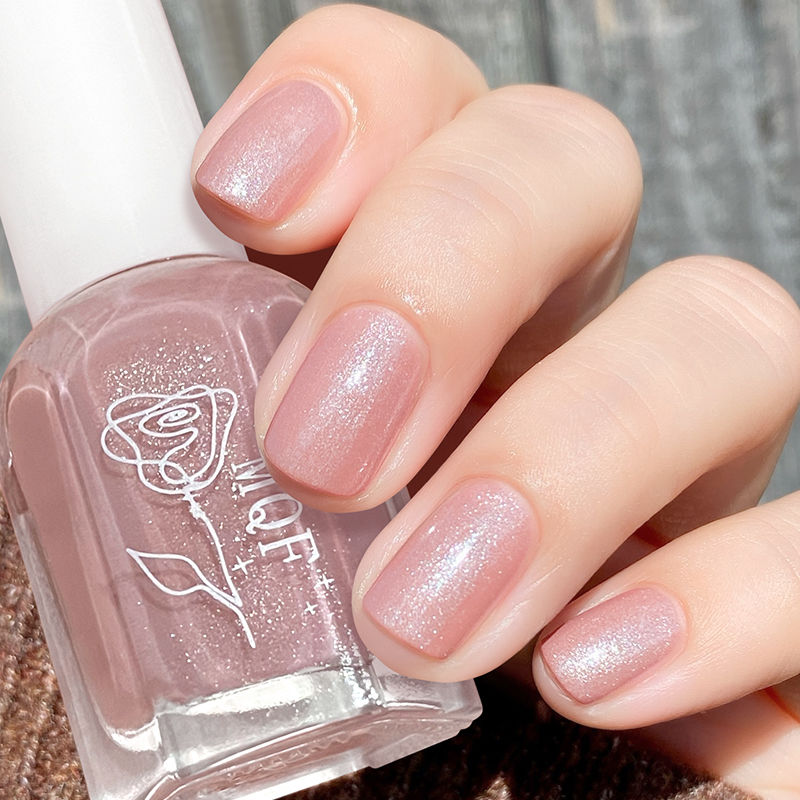 指甲油免烤快干持久无味水性亮片