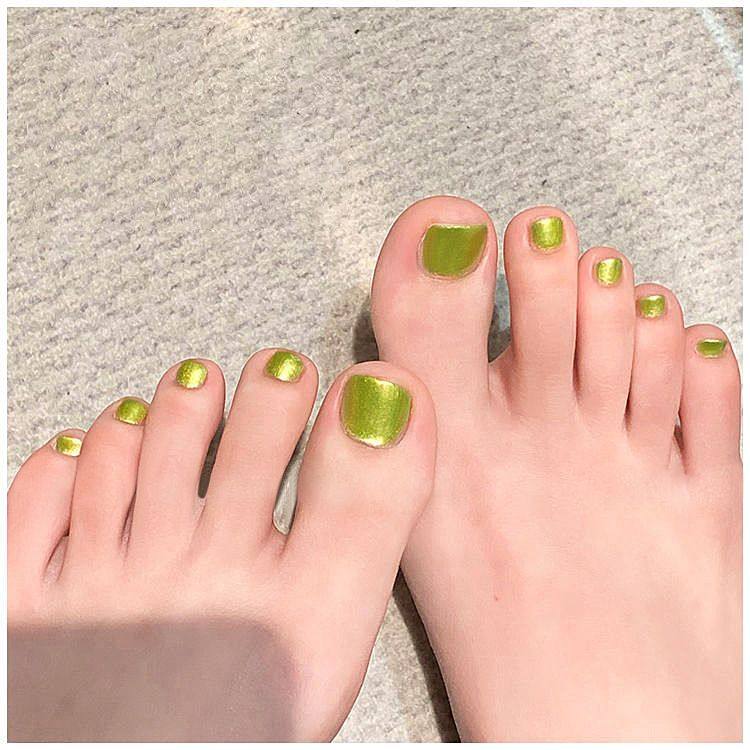 珠光香橙指甲油免烤快干持久亮闪闪不可撕拉脚趾美甲套装2025新款,彩妆/香水/美妆工具,指甲油,淘宝优惠券,粉丝福利购,淘宝优惠卷