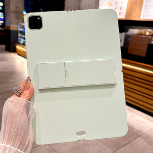 纯色软胶第8代ipad保护壳适用苹果pro11寸高级超薄air654保护套10.9寸简约亲肤10.2平板9代防摔mini7支架软壳