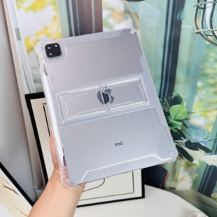 一体支架透明带笔槽ipad保护壳第9代8代10.2寸保护套 pro11寸air6防弯M3无盖7代气囊防摔2025款11代A16外软壳