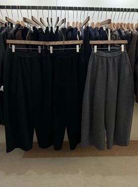 【D.Y大元】独家定制！胖瘦可穿！新显瘦韩版秋冬蚕丝糯米羊绒裤