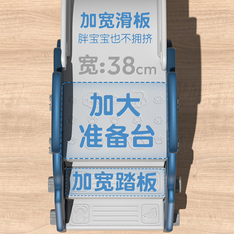 滑滑梯儿童室内家用小型折叠组合玩具游乐场幼儿小孩乐园宝宝滑梯