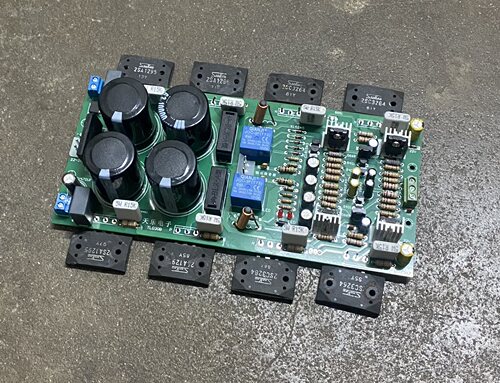 拆机三肯管 2SC3264 2SA1295 2.0双声道高保真后级大功率功放板