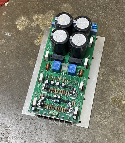 HIFi发烧500W三肯管后级舞台功放板2SA1494 2SC3858