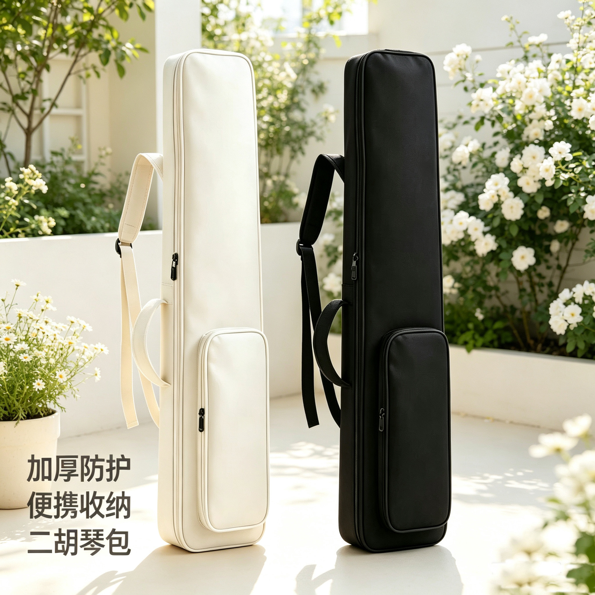 二胡包加厚防摔防水双肩背专用包
