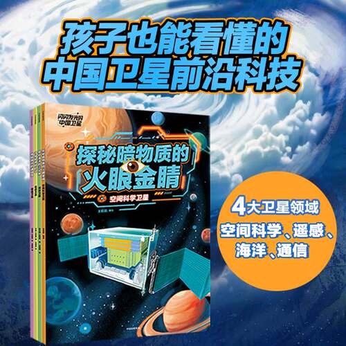 闪闪发光的中国卫星（全4册）