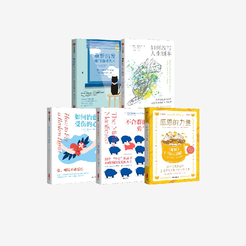 TED独自发光的人生系列5册