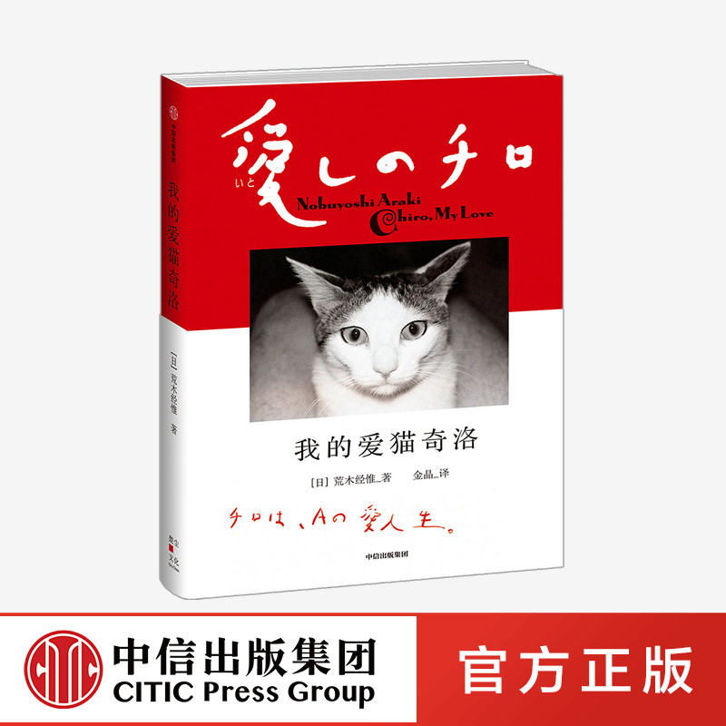 【中信出版社直发】我的爱猫奇洛 荒木经惟 著 摄影 猫咪 爱情 思念
