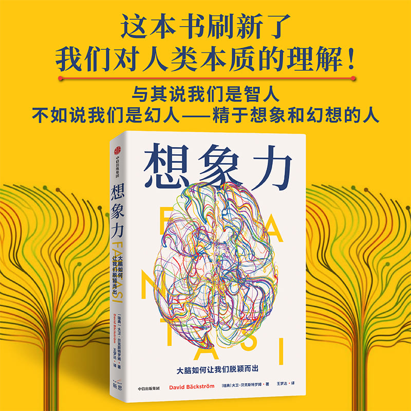 想象力 大脑如何让我们脱颖而出 大卫贝克斯特罗姆著 与其说我们是智人 不如说我们是幻人 精于想象和幻想的人 中信出版 书籍/杂志/报纸 科普读物其它 原图主图